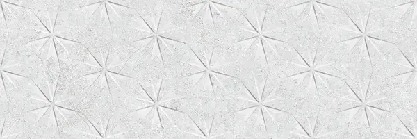 Nark White 12x36 Matte Ceramic Structure 1 Wall Tile