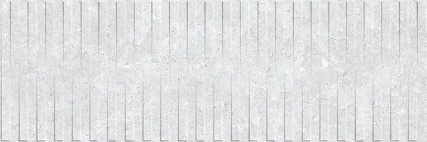 Nark White 12x36 Matte Ceramic Structure 2 Wall Tile