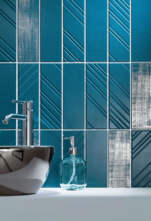 Nesi Blue 3x9 Matte Ceramic Subway Wall Tile
