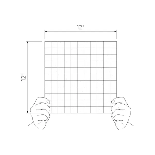 Obsydian white Wall mosaic