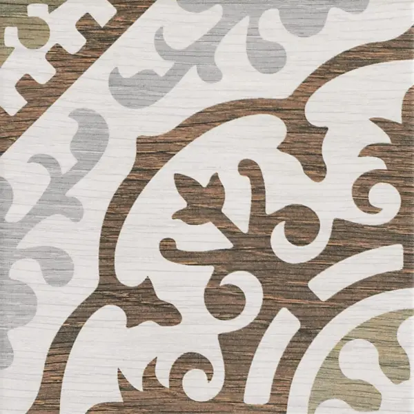 Patch Mix 8x8 Matte Porcelain Décor Tile 2