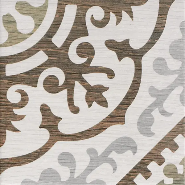 Patch Mix 8x8 Matte Porcelain Décor Tile 2