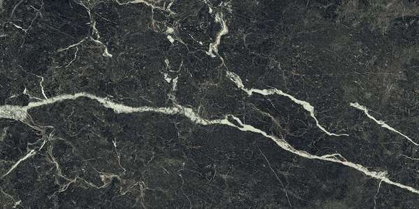 Pietra Convessa Sample - Pietra Convessa Black 24x48 Matt - 3D Tech Structure Porcelain Tile