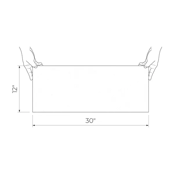 Rochelle White 12X30 Wall Tile