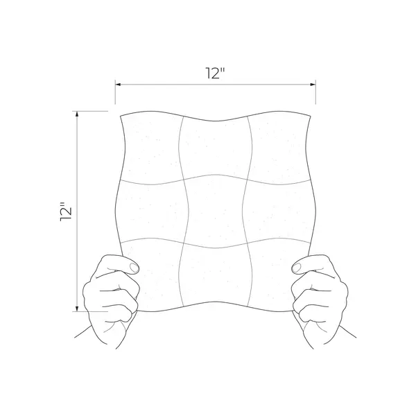 Royal Place wood Wall mosaic