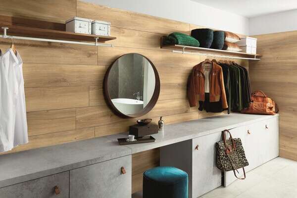 Sample - Mountain Ash Gold 8x48 Matte Structure Porcelain Tile