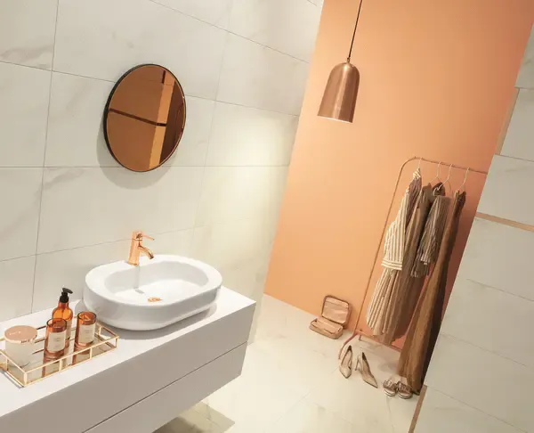 Sample - Serenity Cream 13x36 Glossy Ceramic Wall Décor Tile