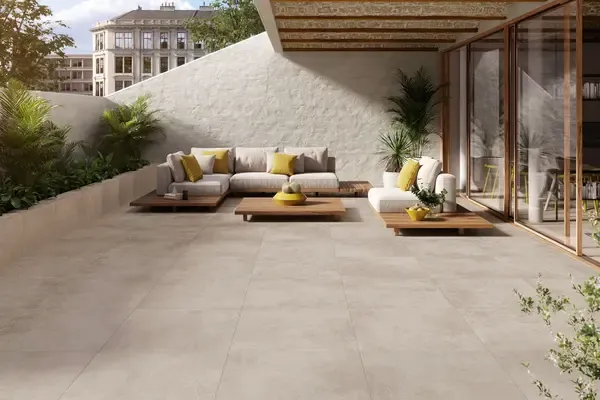 Sancio Sand 36x36 Matte Concrete Look Porcelain Tile