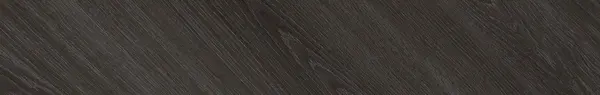Slant Wood Brown 8x48 Matte Structure Porcelain Tile - close-up showing dark brown wood grain texture and matte finish.