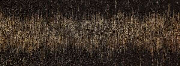 Stardust Black/Gold 13x36 Glossy Ceramic Décor Wall Tile
