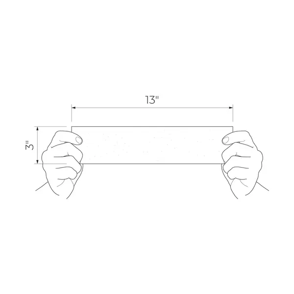 Timeless white 2 Wall strip