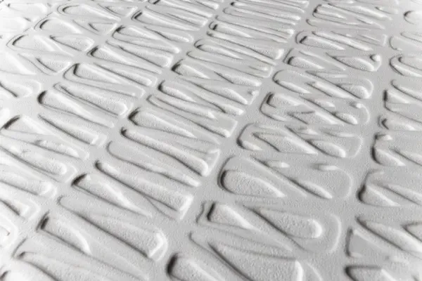 Torino White 12x36 Matte Ceramic Structure 1 Wall Tile