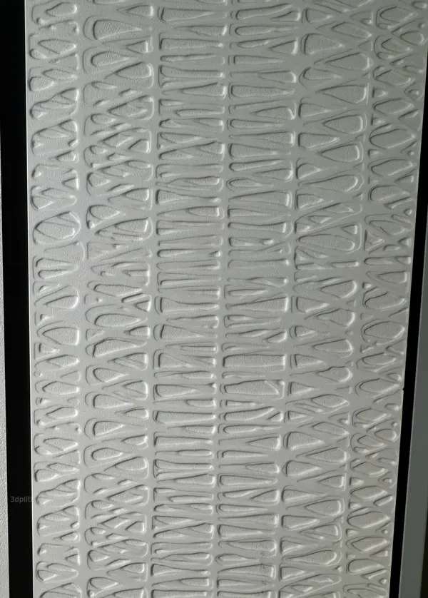 Torino White 12x36 Matte Ceramic Structure 1 Wall Tile