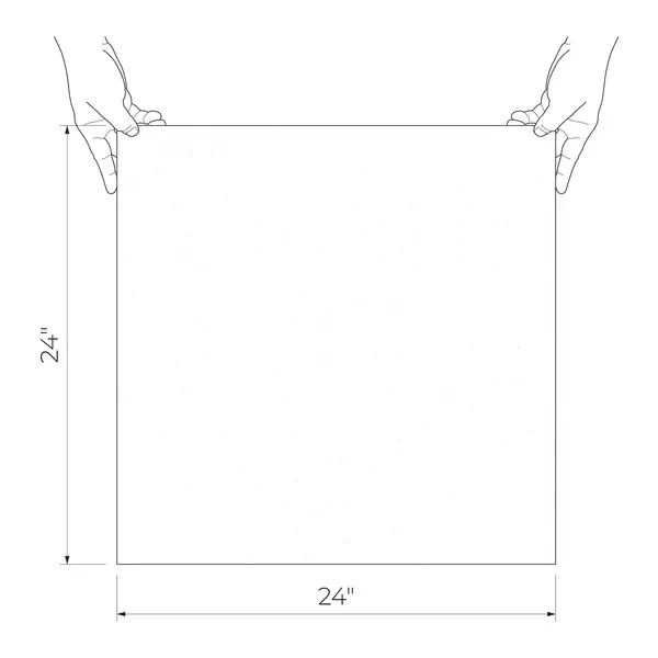 Unit Plus white 24x24