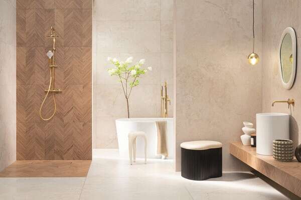 Valerie Beige 48x48 Matte Porcelain Tile