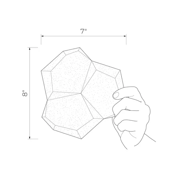 Velo Bianco White 8x7 Semi Matte Ceramic Wall Mosaics
