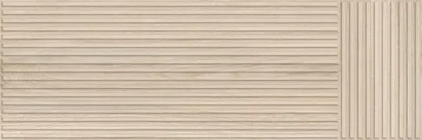 Venawood Almond 12x36 Matte Structure Ceramic Wall Tile - Element 1