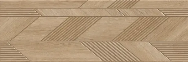 Venawood Oak 12x36 Matte Structure Ceramic Wall Tile - Element 2