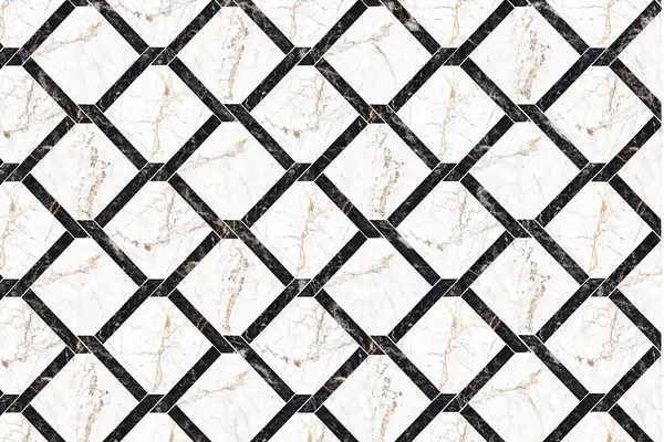 Veneto Black/White 14x14 Matte Structure Floor And Wall Mosaic