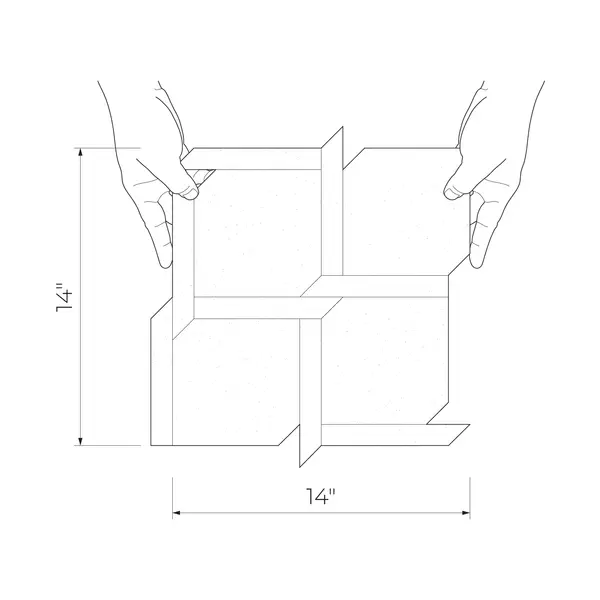 Veneto Black/White 14x14 Matte Structure Floor And Wall Mosaic