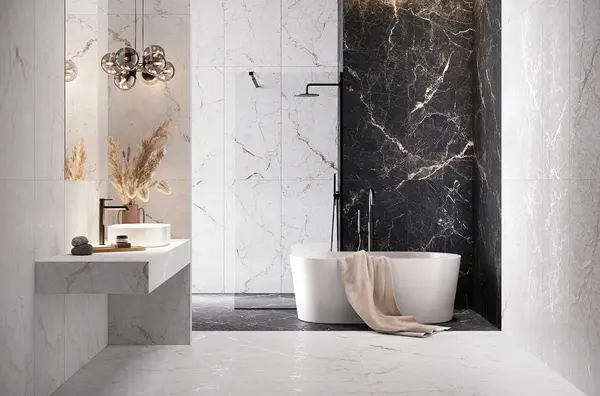 Veneto White 24x24 Matte Structure Porcelain Tile