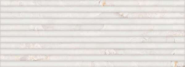 Vero Geo Sample - Vero Geo White 13x36 Glossy Structure Ceramic Wall Tile