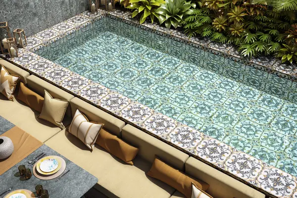 Versail Emerald 8x8 Matte Porcelain Tile