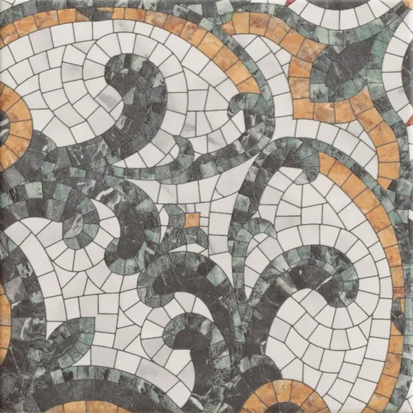 Versail Warm 8x8 Matte Porcelain Décor Tile 5