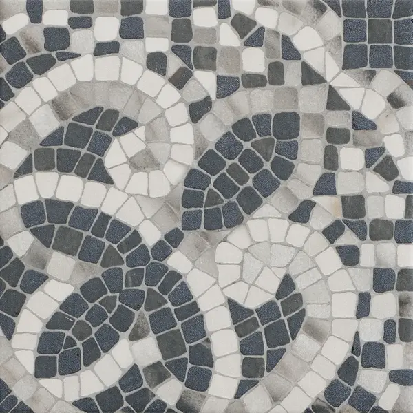 Versail Warm Gray 8x8 Matte Porcelain Décor Tile 6