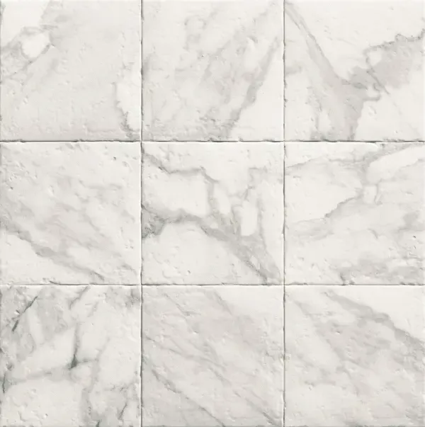 Versail White 8x8 Matte Porcelain Tile 