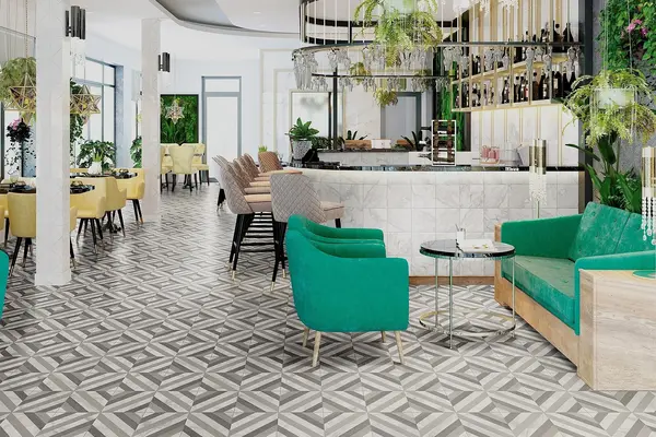 Versail White 8x8 Matte Porcelain Tile 