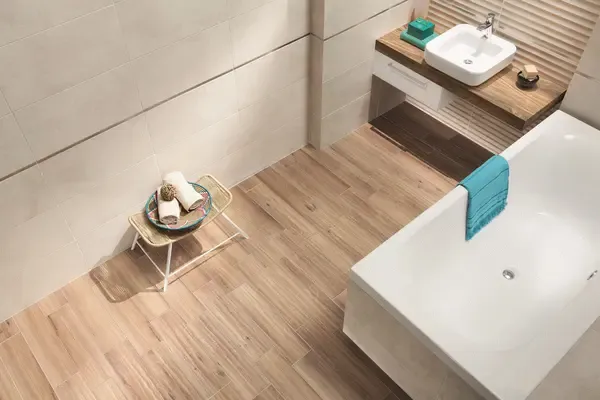 Willow Brown 6x24 Matte Wood Look Structure Porcelain Tile