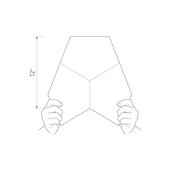 Wood 11x12 Bianco Matte Porcelain Wall Mosaics