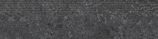 Zimba Gray 12x48 Matte Stone Look Structure Step Tread Porcelain Tile