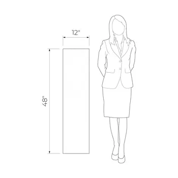 Aulla Gray 12x48 Matte Concrete Look Step Tread Porcelain Tile