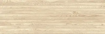 Bandwood Cream 12x35 Matte Structure Ceramic Wall Tile