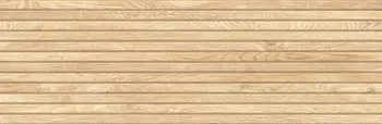 Bandwood Light Cream 12x35 Matte Structure Ceramic Wall Tile