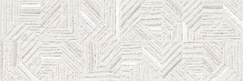 Bloom Linen White 12x36 Matte Structure 1 Ceramic Wall Tile