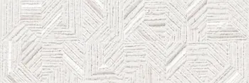 Sample - Bloom Linen White 12x36 Matte Structure 1 Ceramic Wall Tile