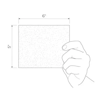 Sample - Bloom Multicolor 5x6 Semi - Matte Hexagon Ceramic Wall Tile