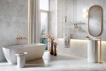 Bunkyo Ivory 24x48 Matte Porcelain Tile