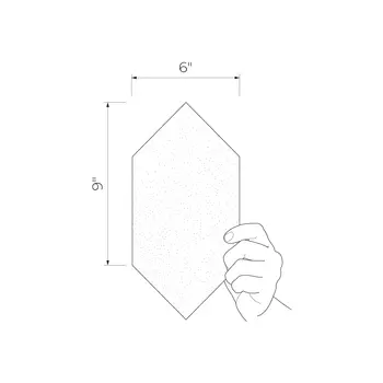 Caramell Gold 6x9 Brown Semi-Matte Ceramic Wall Décor