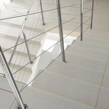 Grand Cave Graphite 12x48 Matte Stone Look Structure Step Tread Porcelain Tile