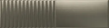 Groove Metallic 3x12 Semi - Matte Structure 2 Subway Wall Tile