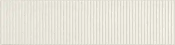 Groove White Sugar 3x12 Glossy Structure 1 Subway Wall Tile