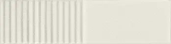 Groove White Sugar 3x12 Glossy Structure 2 Subway Wall Tile
