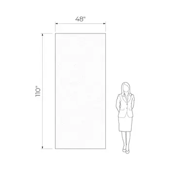 Halcyon Graphite 48x110 Matte Structure Porcelain Tile