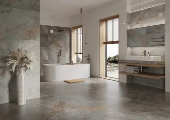 Sample - Halcyon Light Gray 48x110 Matte Structure Porcelain Tile