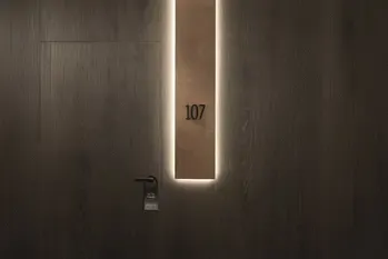 Honey Wood Brown 48x108 Matte Wood Look Structure Porcelain Tile