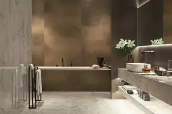 Honey Wood Brown 48x108 Matte Wood Look Structure Porcelain Tile